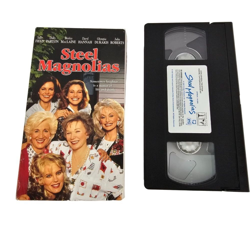 Steel Magnolias VHS Movie Julia Roberts Olympia‎ Dukakis Dolly Parton